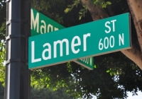 Lamer Street Sign